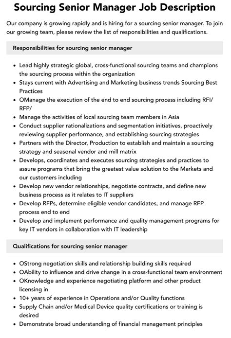 senior source jobs|Senior Sourcing Analyst Jobs in Philippines .